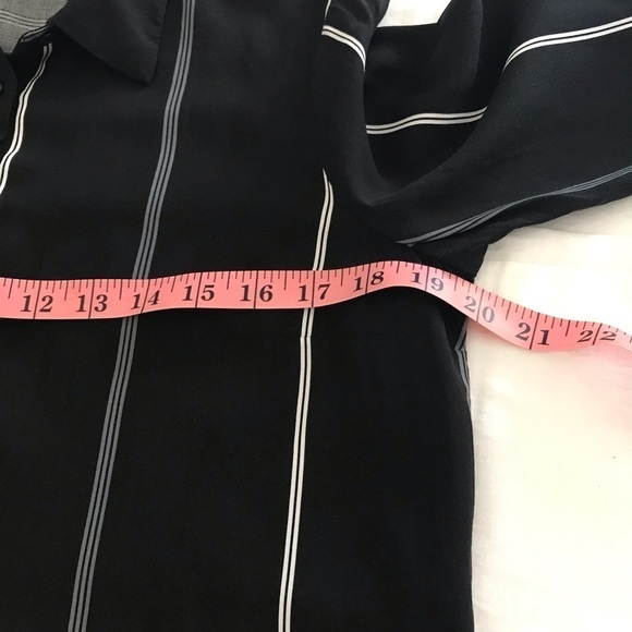 A.N.A.  A New Approach Black and White Shirt Dress - Picture 12 of 15